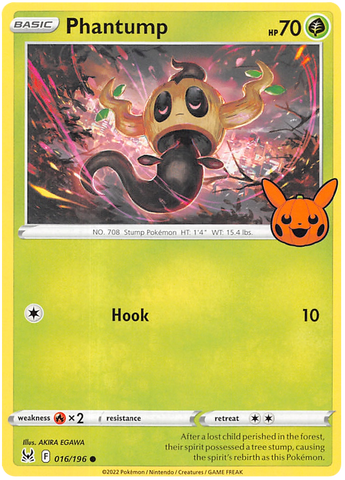 Phantump (016/196) [Trick or Trade 2023] - The Mythic Store | 24h Order Processing