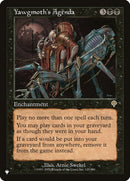 Yawgmoth's Agenda [The List] - The Mythic Store | 24h Order Processing