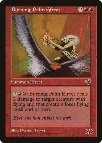 Burning Palm Efreet [Mirage] - The Mythic Store | 24h Order Processing