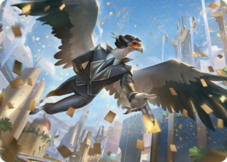 Skyboon Evangelist Art Card [Streets of New Capenna Art Series] - The Mythic Store | 24h Order Processing