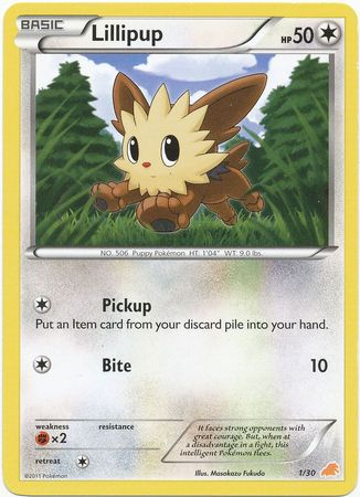 Lillipup (1/30) [Black & White: Trainer Kit - Excadrill] - The Mythic Store | 24h Order Processing