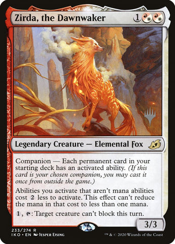 Zirda, the Dawnwaker (Promo Pack) [Ikoria: Lair of Behemoths Promos] - The Mythic Store | 24h Order Processing