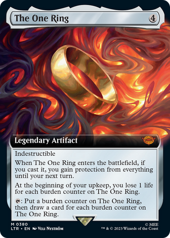 The One Ring (Extended Art) [The Lord of the Rings: Tales of Middle-Earth] - The Mythic Store | 24h Order Processing