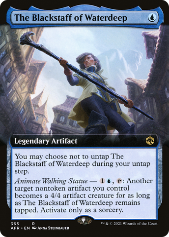 The Blackstaff of Waterdeep (Extended Art) [Dungeons & Dragons: Adventures in the Forgotten Realms] - The Mythic Store | 24h Order Processing