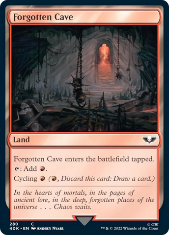 Forgotten Cave [Warhammer 40,000] - The Mythic Store | 24h Order Processing