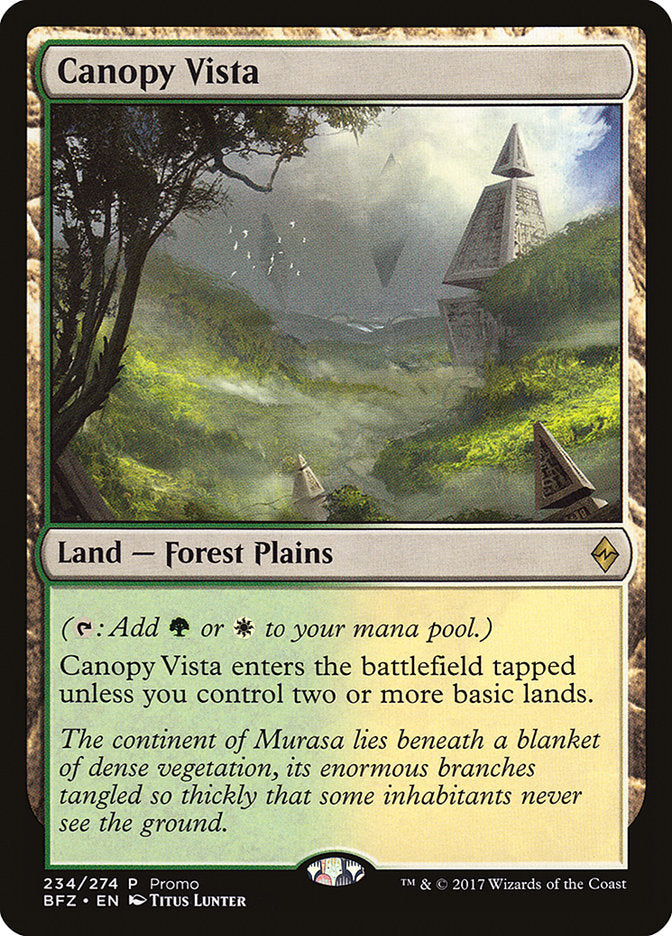 Canopy Vista (Promo) [Standard Showdown Promos] - The Mythic Store | 24h Order Processing