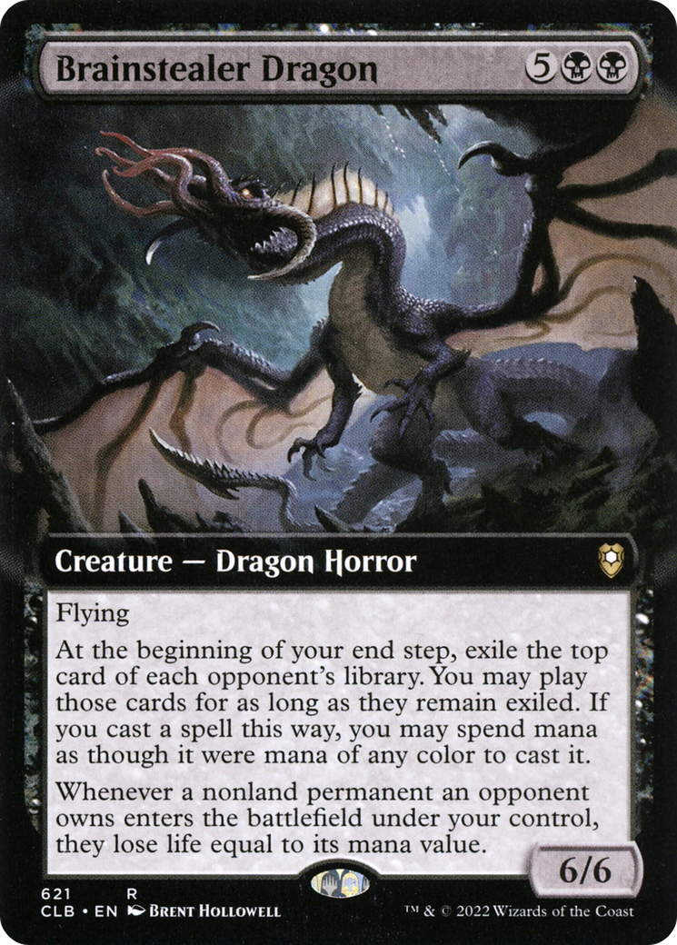 Brainstealer Dragon (Extended Art) [Commander Legends: Battle for Baldur's Gate] - The Mythic Store | 24h Order Processing