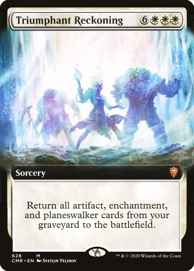 Triumphant Reckoning (Extended Art) [Commander Legends] - The Mythic Store | 24h Order Processing