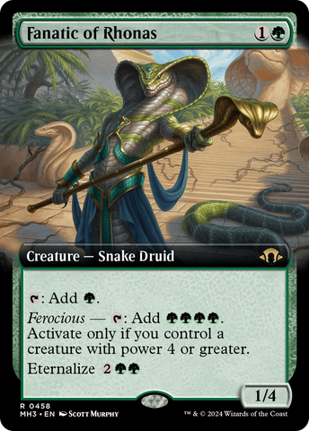 Fanatic of Rhonas (Extended Art) [Modern Horizons 3] - The Mythic Store | 24h Order Processing