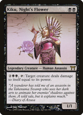 Kiku, Night's Flower [Champions of Kamigawa] - The Mythic Store | 24h Order Processing