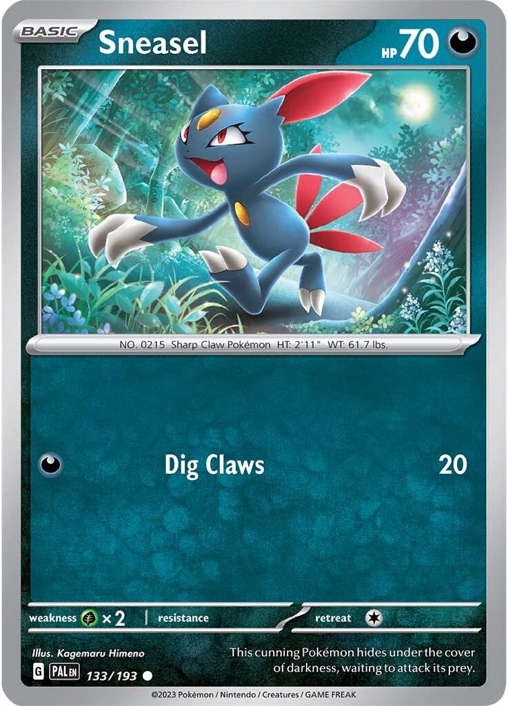 Sneasel (133/193) [Scarlet & Violet: Paldea Evolved] - The Mythic Store | 24h Order Processing