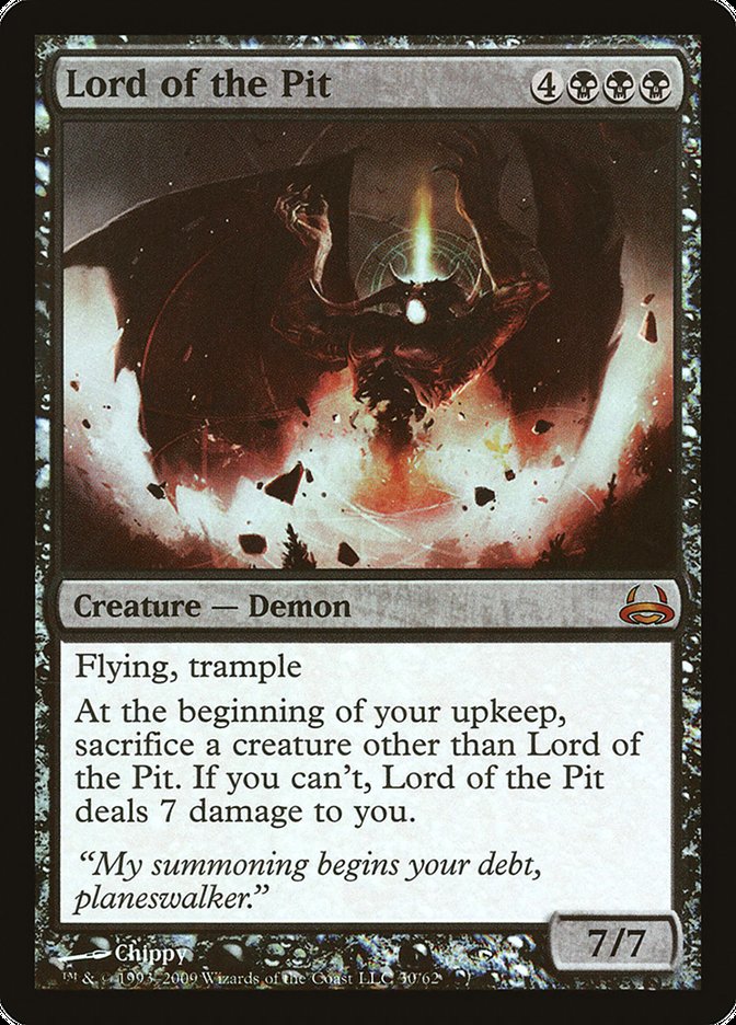 Lord of the Pit [Duel Decks: Divine vs. Demonic] - The Mythic Store | 24h Order Processing