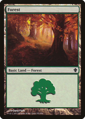 Forest (355) [Commander 2013] - The Mythic Store | 24h Order Processing