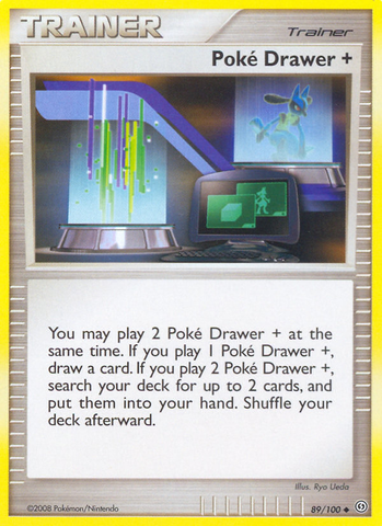 Poke Drawer + (89/100) [Diamond & Pearl: Stormfront] - The Mythic Store | 24h Order Processing