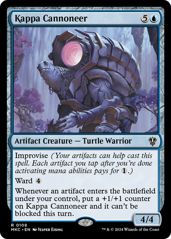 Kappa Cannoneer [Murders at Karlov Manor Commander] - The Mythic Store | 24h Order Processing