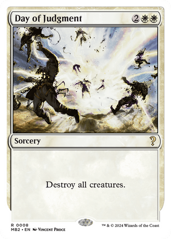 Day of Judgment (White Border) [Mystery Booster 2] - The Mythic Store | 24h Order Processing