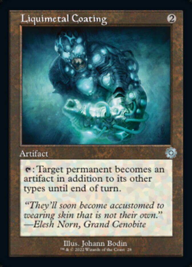 Liquimetal Coating (Retro) [The Brothers' War Retro Artifacts] - The Mythic Store | 24h Order Processing