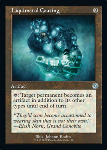 Liquimetal Coating (Retro) [The Brothers' War Retro Artifacts] - The Mythic Store | 24h Order Processing