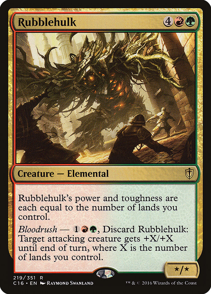 Rubblehulk [Commander 2016] - The Mythic Store | 24h Order Processing