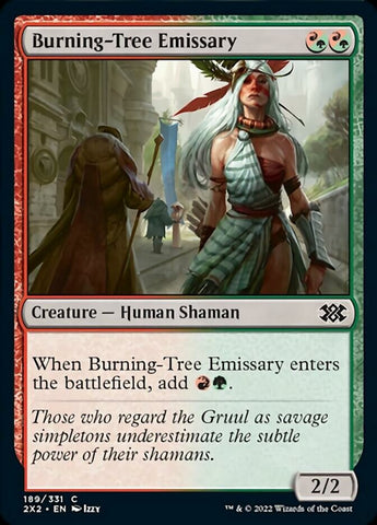 Burning-Tree Emissary [Double Masters 2022] - The Mythic Store | 24h Order Processing