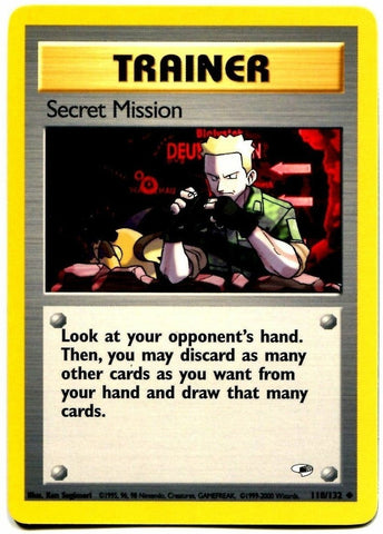 Secret Mission (118/132) [Gym Heroes Unlimited] - The Mythic Store | 24h Order Processing