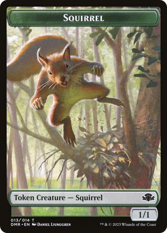 Squirrel Token [Dominaria Remastered Tokens] - The Mythic Store | 24h Order Processing