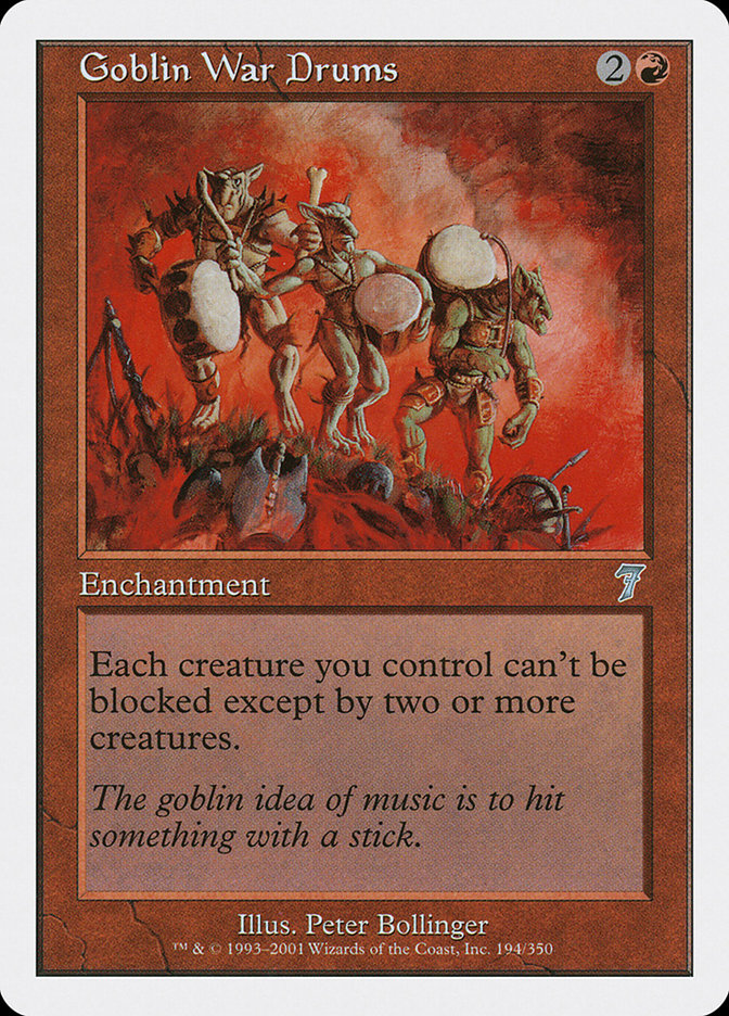 Goblin War Drums [Seventh Edition] - The Mythic Store | 24h Order Processing