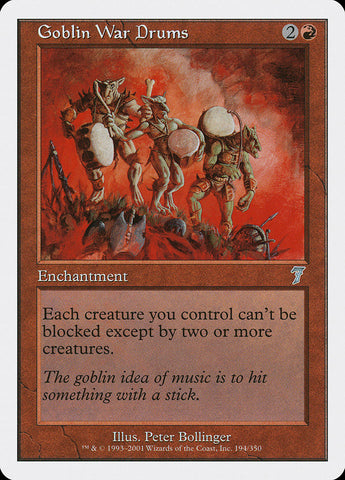 Goblin War Drums [Seventh Edition] - The Mythic Store | 24h Order Processing