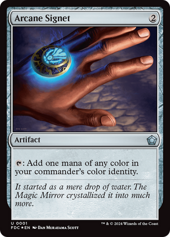 Arcane Signet [Foundations] - The Mythic Store | 24h Order Processing
