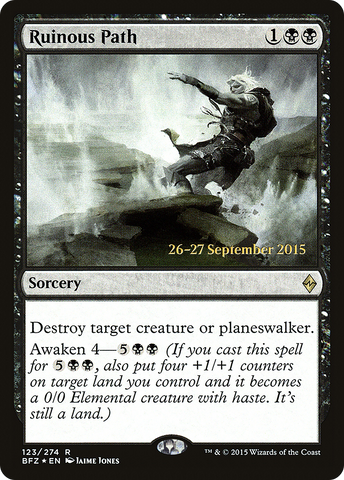 Ruinous Path [Battle for Zendikar Prerelease Promos] - The Mythic Store | 24h Order Processing