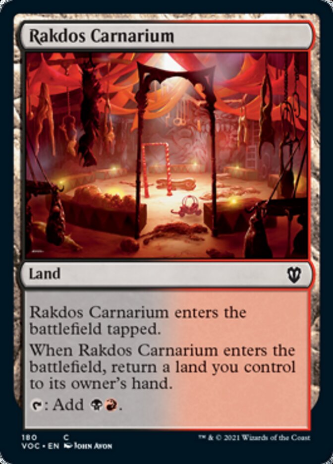 Rakdos Carnarium [Innistrad: Crimson Vow Commander] - The Mythic Store | 24h Order Processing
