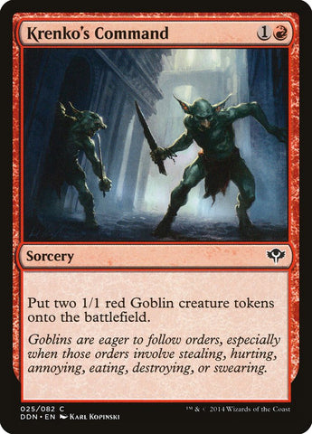 Krenko's Command [Duel Decks: Speed vs. Cunning] - The Mythic Store | 24h Order Processing