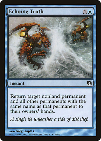 Echoing Truth [Duel Decks: Elspeth vs. Tezzeret] - The Mythic Store | 24h Order Processing