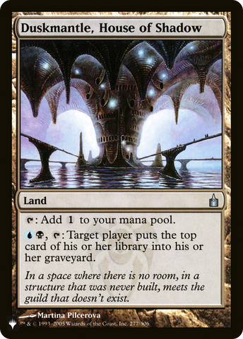 Duskmantle, House of Shadow [The List] - The Mythic Store | 24h Order Processing