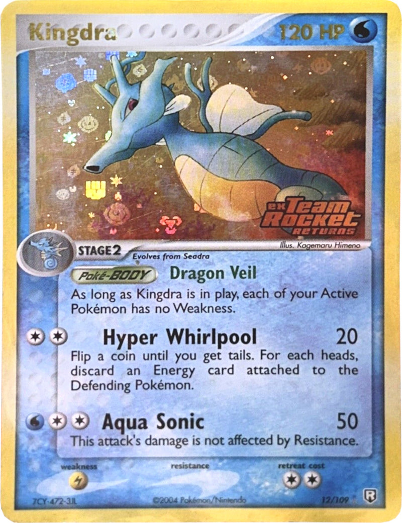 Kingdra (12/109) (Stamped) [EX: Team Rocket Returns] - The Mythic Store | 24h Order Processing