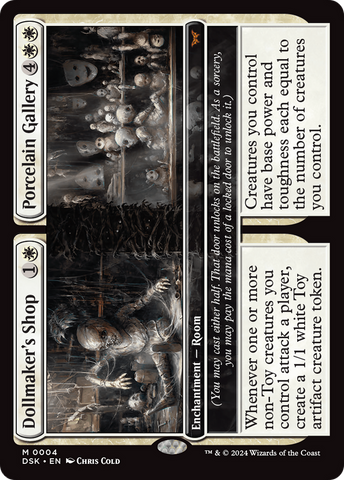 Dollmaker's Shop // Porcelain Gallery [Duskmourn: House of Horror] - The Mythic Store | 24h Order Processing
