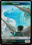 Fractal (0005) // Spirit (0011) Double-Sided Token [Secrets of Strixhaven Tokens] - The Mythic Store | 24h Order Processing