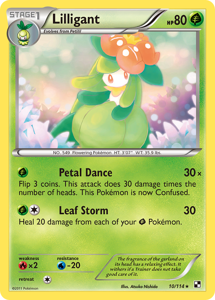 Lilligant (10/114) [Black & White: Base Set] - The Mythic Store | 24h Order Processing