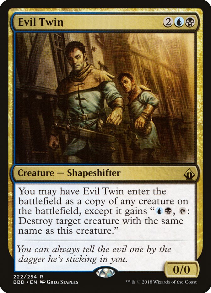 Evil Twin [Battlebond] - The Mythic Store | 24h Order Processing