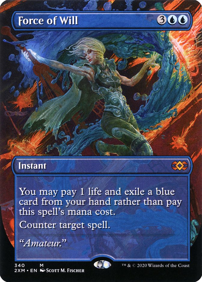 Force of Will (Toppers) [Double Masters] - The Mythic Store | 24h Order Processing