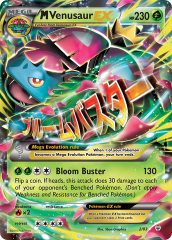 M Venusaur EX (2/83) [XY: Generations] - The Mythic Store | 24h Order Processing