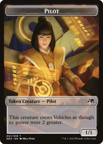 Pilot Token [Kamigawa: Neon Dynasty Tokens] - The Mythic Store | 24h Order Processing