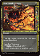 Unwanted Remake (Showcase) [Duskmourn: House of Horror] - The Mythic Store | 24h Order Processing