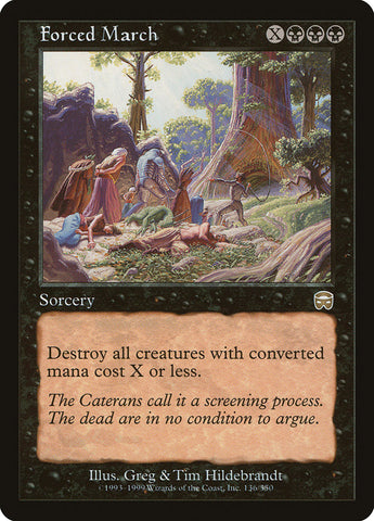Forced March [Mercadian Masques] - The Mythic Store | 24h Order Processing