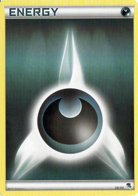 Darkness Energy (28/30) [Black & White: Trainer Kit - Zoroark] - The Mythic Store | 24h Order Processing