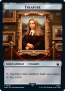 Human (0005) // Treasure (0028) Double-Sided Token [Doctor Who Tokens] - The Mythic Store | 24h Order Processing