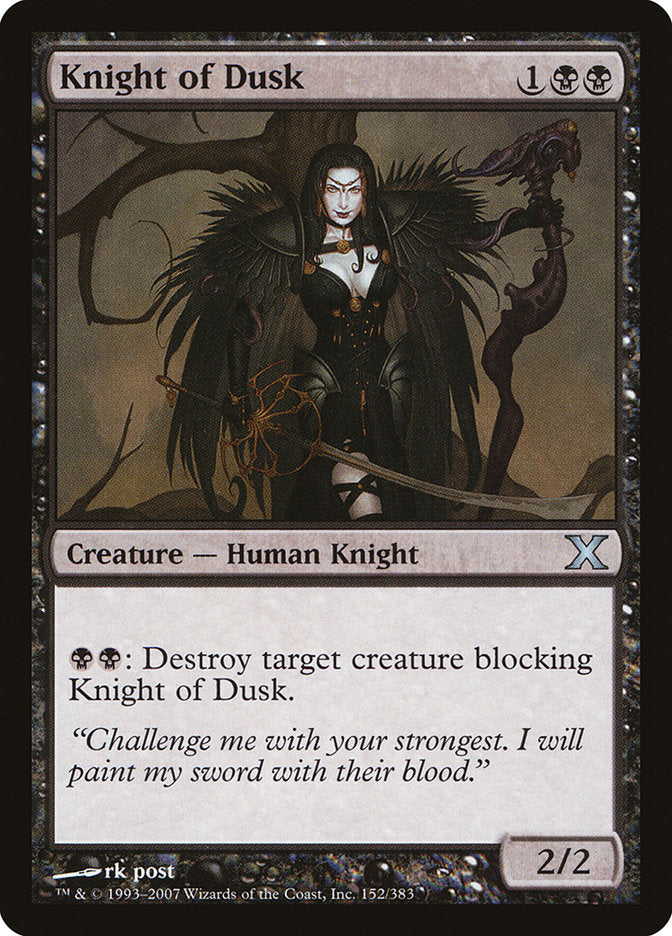 Knight of Dusk [Tenth Edition] - The Mythic Store | 24h Order Processing