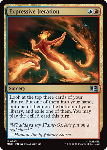 Expressive Iteration [Marvel Super Heroes Commander] - The Mythic Store | 24h Order Processing