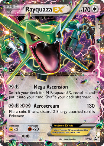 Rayquaza EX (XY66) [XY: Black Star Promos] - The Mythic Store | 24h Order Processing