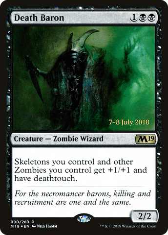 Death Baron [Core Set 2019 Prerelease Promos] - The Mythic Store | 24h Order Processing